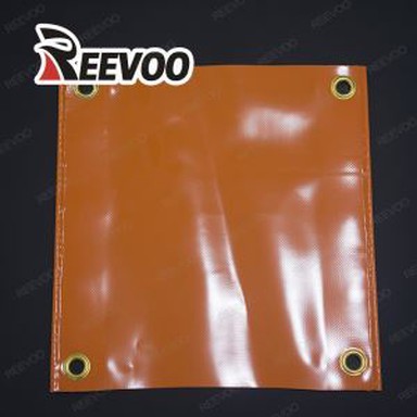 Оранжева PVC завеса от PVC